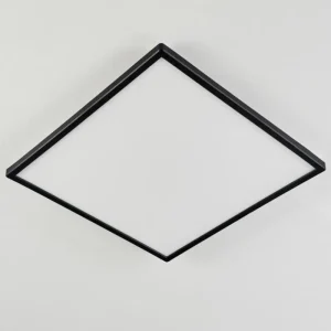 hofstein Plafonnier Hortinhas LED Noir, 1 lumière, Télécommandes, Changeur de couleurs* Lampes Modernes