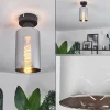 hofstein Plafonnier Hunouri Noir, 1 lumière* Lampes Modernes