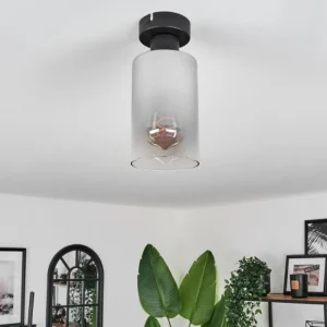 hofstein Plafonnier Hunouri Noir, 1 lumière* Lampes Modernes
