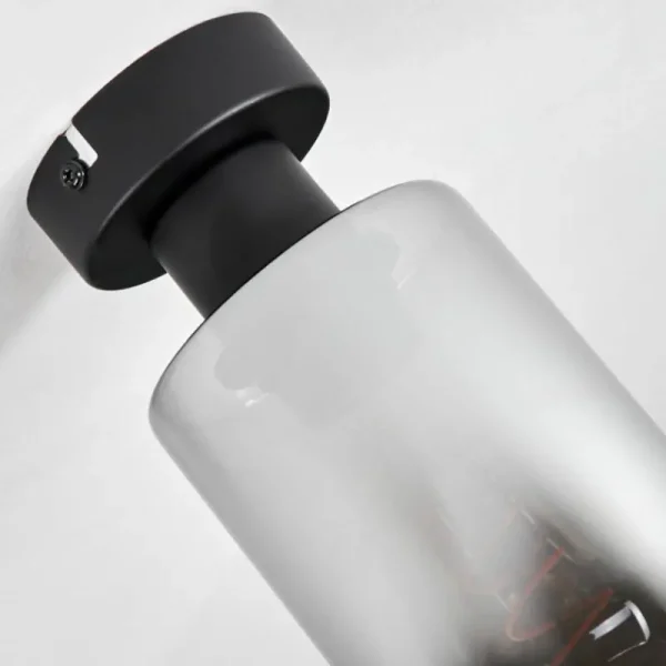 hofstein Plafonnier Hunouri Noir, 1 lumière* Lampes Modernes