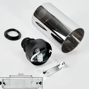 hofstein Plafonnier Hunouri Noir, 1 lumière* Lampes Modernes