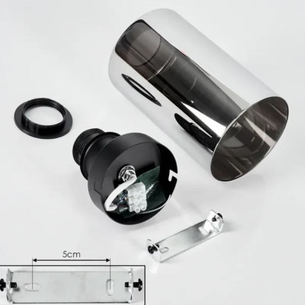 hofstein Plafonnier Hunouri Noir, 1 lumière* Lampes Modernes