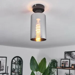 hofstein Plafonnier Hunouri Noir, 1 lumière* Lampes Modernes