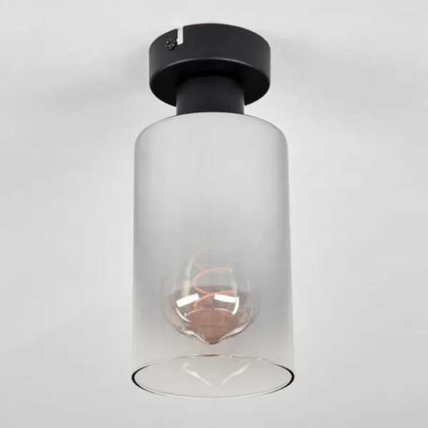 hofstein Plafonnier Hunouri Noir, 1 lumière* Lampes Modernes