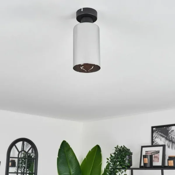 hofstein Plafonnier Hunouri Noir, 1 lumière* Lampes Modernes