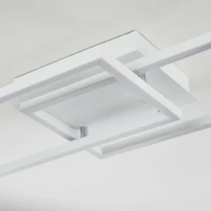 hofstein Plafonnier Hyacinthe LED Chrome, Blanc, 1 lumière* Lampes Modernes
