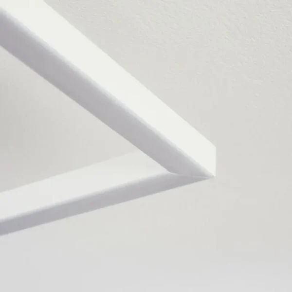 hofstein Plafonnier Hyacinthe LED Chrome, Blanc, 1 lumière* Lampes Modernes