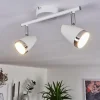 hofstein Plafonnier Idlewild LED Chrome, Blanc, 2 lumières* Lampes Modernes