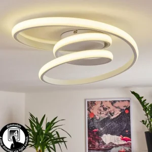 hofstein Plafonnier Ignal LED Blanc, 1 lumière* Lampes Modernes