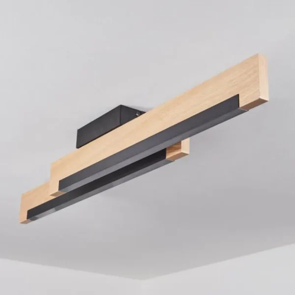 hofstein Plafonnier Inzino LED Écru, Noir, 2 lumières* Lampes Modernes