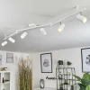 hofstein Plafonnier Javel Chrome, Blanc, 6 lumières* Lampes Modernes