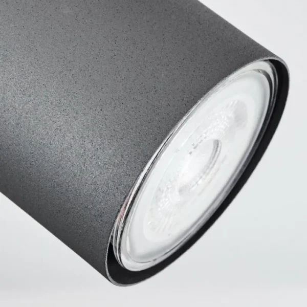hofstein Plafonnier Javel Couleur bois, Noir, 3 lumières* Lampes Modernes
