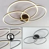 hofstein Plafonnier Johsa LED Noir, 3 lumières* Lampes Modernes