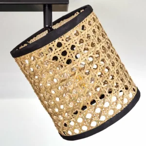 hofstein Plafonnier Jonas Noir, 3 lumières* Lampes Modernes