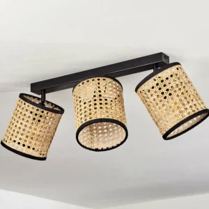 hofstein Plafonnier Jonas Noir, 3 lumières* Lampes Modernes
