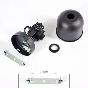 hofstein Plafonnier Juliboy Noir, 1 lumière* Lampes Modernes