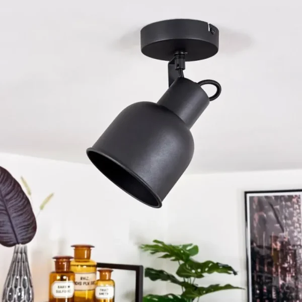 hofstein Plafonnier Juliboy Noir, 1 lumière* Lampes Modernes