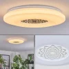hofstein Plafonnier Kaas LED Chrome, Blanc, 1 lumière* Lampes Modernes