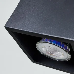 hofstein Plafonnier Karaka Noir, 3 lumières* Lampes Modernes