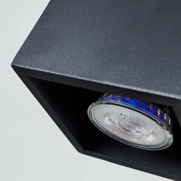 hofstein Plafonnier Karaka Noir, 3 lumières* Lampes Modernes