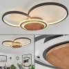hofstein Plafonnier Kassambene LED Anthracite, Écru, 1 lumière* Lampes Modernes