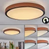 hofstein Plafonnier Kelva LED Brun, Noir, Blanc, 1 lumière* Lampes Modernes