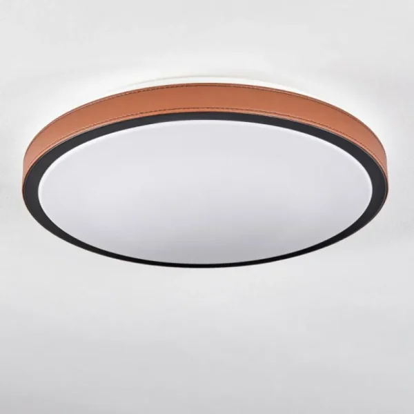 hofstein Plafonnier Kelva LED Brun, Noir, Blanc, 1 lumière* Lampes Modernes