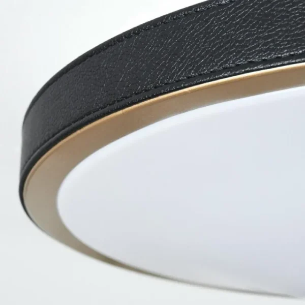 hofstein Plafonnier Kelva LED Vieux laiton, Noir, Blanc, 1 lumière* Lampes Modernes