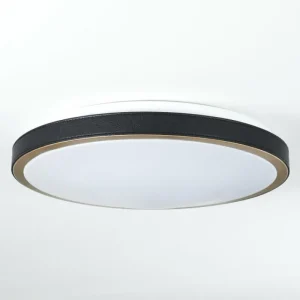 hofstein Plafonnier Kelva LED Vieux laiton, Noir, Blanc, 1 lumière* Lampes Modernes