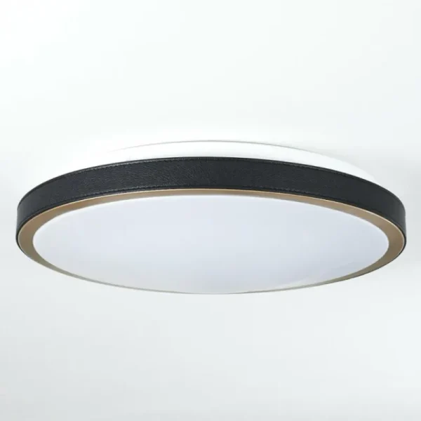 hofstein Plafonnier Kelva LED Vieux laiton, Noir, Blanc, 1 lumière* Lampes Modernes