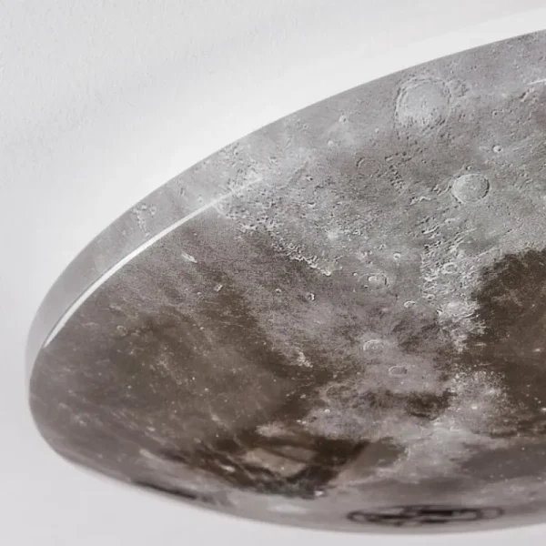 hofstein Plafonnier Keru LED Blanc, 1 lumière, Télécommandes* Lampes Modernes