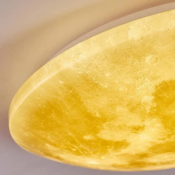 hofstein Plafonnier Keru LED Blanc, 1 lumière, Télécommandes* Lampes Modernes