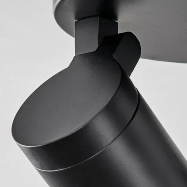 hofstein Plafonnier Khnar Noir, 3 lumières* Lampes En Verre