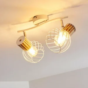 hofstein Plafonnier Koler Blanc, 2 lumières* Lampes Modernes