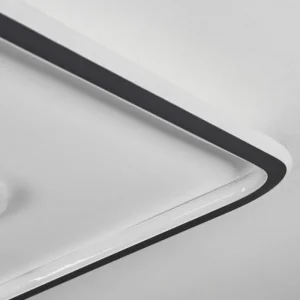 hofstein Plafonnier Kolo LED Blanc, 1 lumière, Télécommandes* Lampes Modernes