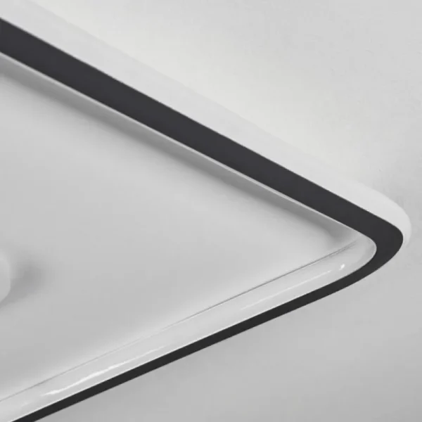 hofstein Plafonnier Kolo LED Blanc, 1 lumière, Télécommandes* Lampes Modernes