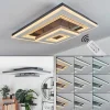 hofstein Plafonnier Kolo LED Noir, Blanc, 1 lumière* Lampes Modernes