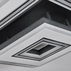 hofstein Plafonnier Kolo LED Noir, Blanc, 1 lumière* Lampes Modernes