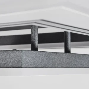 hofstein Plafonnier Kolo LED Noir, Blanc, 1 lumière* Lampes Modernes