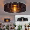 hofstein Plafonnier Konbongou Noir, 1 lumière* Lampes Modernes