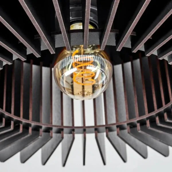 hofstein Plafonnier Konbongou Noir, 1 lumière* Lampes Modernes