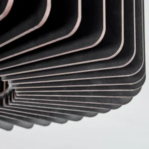 hofstein Plafonnier Konbongou Noir, 1 lumière* Lampes Modernes