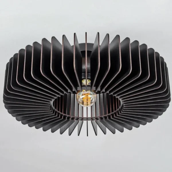 hofstein Plafonnier Konbongou Noir, 1 lumière* Lampes Modernes