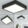 hofstein Plafonnier Kragos LED Noir, 1 lumière* Lampes Modernes