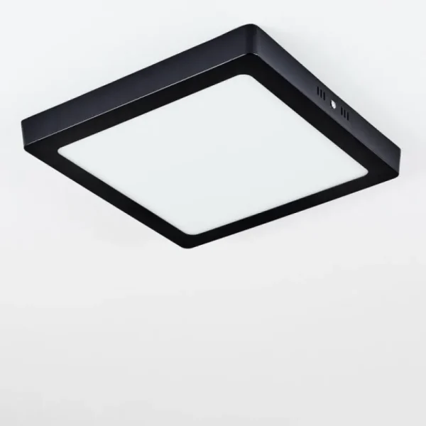 hofstein Plafonnier Kragos Noir, 1 lumière* Lampes Modernes