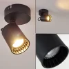 hofstein Plafonnier Kullaberg Noir, 1 lumière* Lampes Modernes