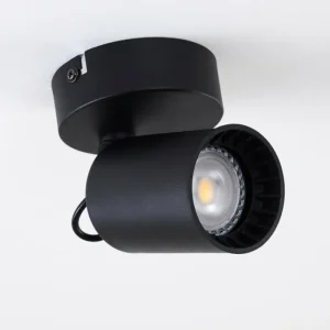 hofstein Plafonnier Kullaberg Noir, 1 lumière* Lampes Modernes