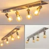 hofstein Plafonnier Lagunita Nickel mat, 4 lumières* Lampes Modernes
