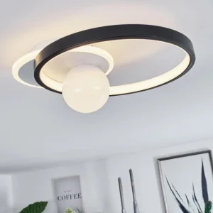 hofstein Plafonnier Lahela LED Blanc, 1 lumière* Lampes Modernes
