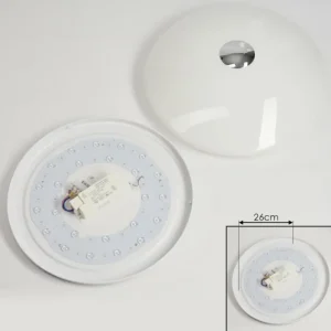 hofstein Plafonnier Langlois Blanc, 1 lumière* Lampes Modernes